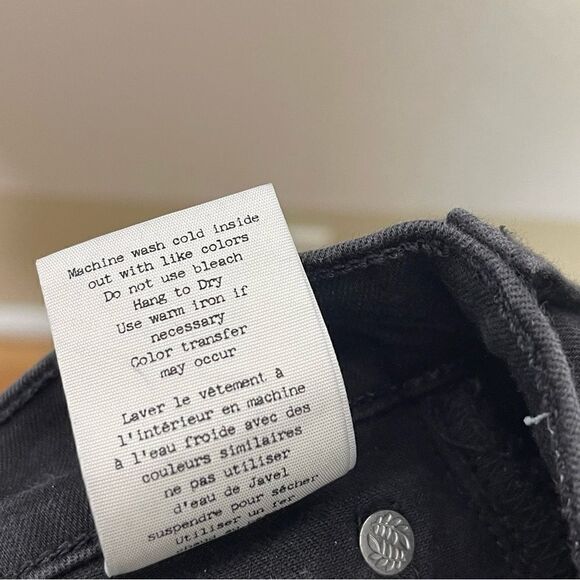 𝅺RAG & Bone High Rise Ankle Skinny Black 23 - Picture 8 of 8